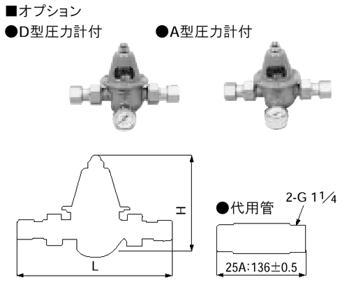 減圧弁・ドレンセパレーター GD-25GJ-K|自動弁（バルブ）の総合