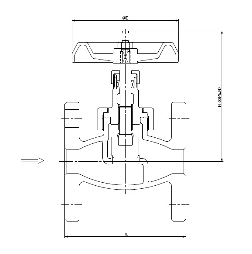 手動バルブ GLV-20F|自動弁（バルブ）の総合メーカー 株式会社ヨシタケ